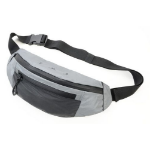 TROIKA REFLACTIVE BAG waist bag Nylon, Polyester Grey