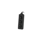 Lanberg PS0-03E-0150-BK power extension 1.5 m 3 AC outlet(s) Indoor Black