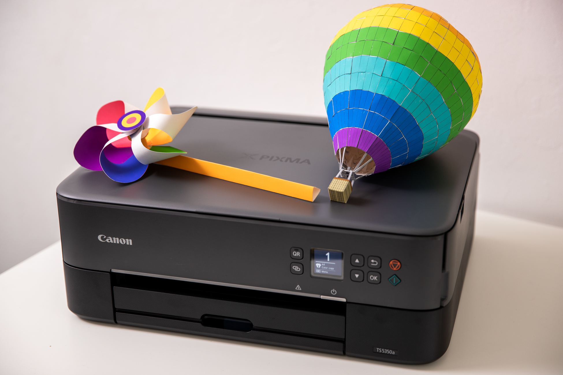 Canon PIXMA TS5350i Wireless Colour 3-in-One Inkjet Photo Printer, Black