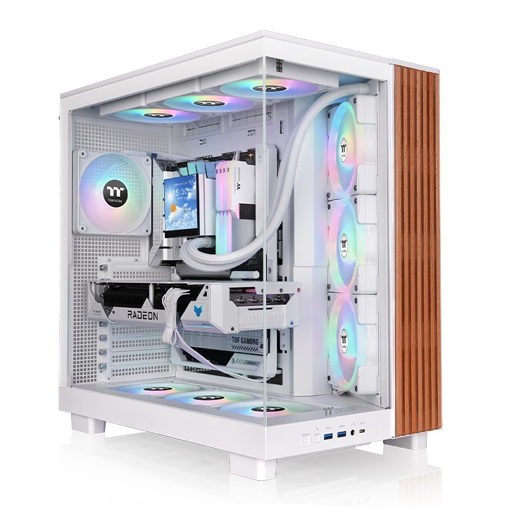 Thermaltake View 380 XL WS ARGB Snow Mid Tower Chassis