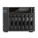 Asustor LOCKERSTOR 6 Gen3 (AS6806T) NAS Desktop AMD Ryzen V3C14 16 GB DDR5 ADM Black