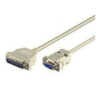 Microconnect IBM038A2M serial cable Beige 2 m 25-pin 9-pin