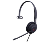 Yealink UH37 Mono USB Wired Headset, UC, USB-C, 35mm Speaker, Busylight, Leather Ear Cushion,HD Audio, 2Mic Noise Killer, Microsoft Teams & UC