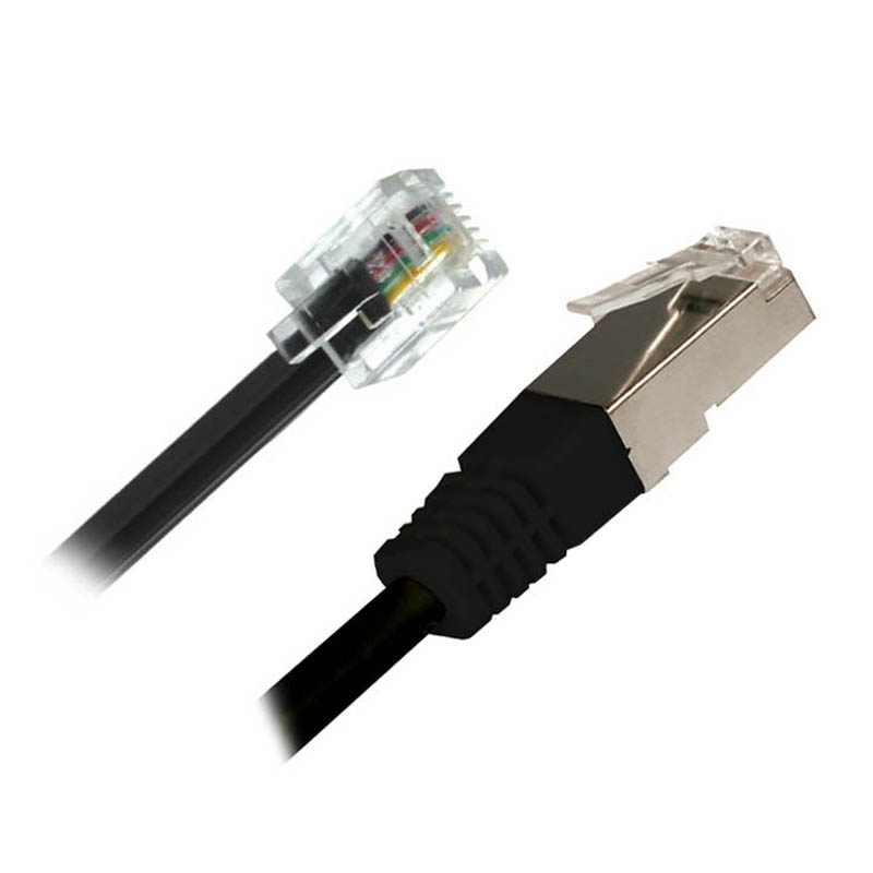 Cisco DSL Dual networking cable Black 2 m