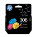 HP Paquete de 2 Cartuchos de Tinta Original 308 negra/tricolor