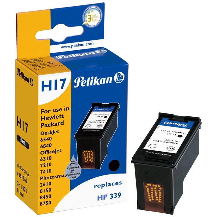 Image of Pelikan Ink Reman For HP 339 Black (C8767Ee)