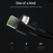Green Cell KABGC05 Lightning-kabel 1,2 m Zwart