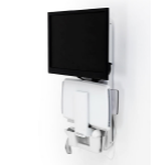 Ergotron 61-080-062 flat panel bureau steun 61 cm (24") Wit Muur