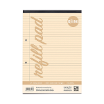 Rhino A4 Special Refill Pad 50 Leaf Cream Tinted Paper F8M (Pack of 36)