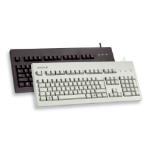 CHERRY Standard PC G80-3000 USB, PS-2 keyboard USB + PS/2 QWERTY Black