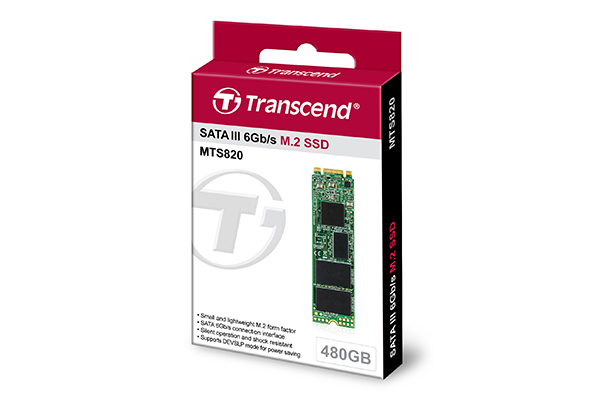 Transcend MTS820 M.2 480 GB Serial ATA III 3D NAND