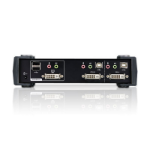 ATEN 2-poorts USB DVI/Geluid KVMP™-schakelaar