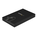 StarTech.com S251BMU3FP storage drive enclosure HDD/SSD enclosure Black 2.5"