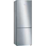 Bosch Serie 6 KGE49AICAG fridge-freezer Freestanding 419 L C Stainless steel