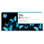 HP 774 775-ml Chromatic Red DesignJet Ink Cartridge