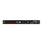 Vertiv Geist AU03E1R0-10L137-1C14C14A900-D power distribution unit (PDU) 10 AC outlet(s) 0U Black