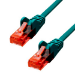 ProXtend CAT6 U/UTP CCA PVC Ethernet Cable Green 2M