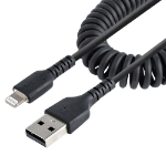 StarTech.com RUSB2ALT1MBC lightning cable 39.4" (1 m) Black