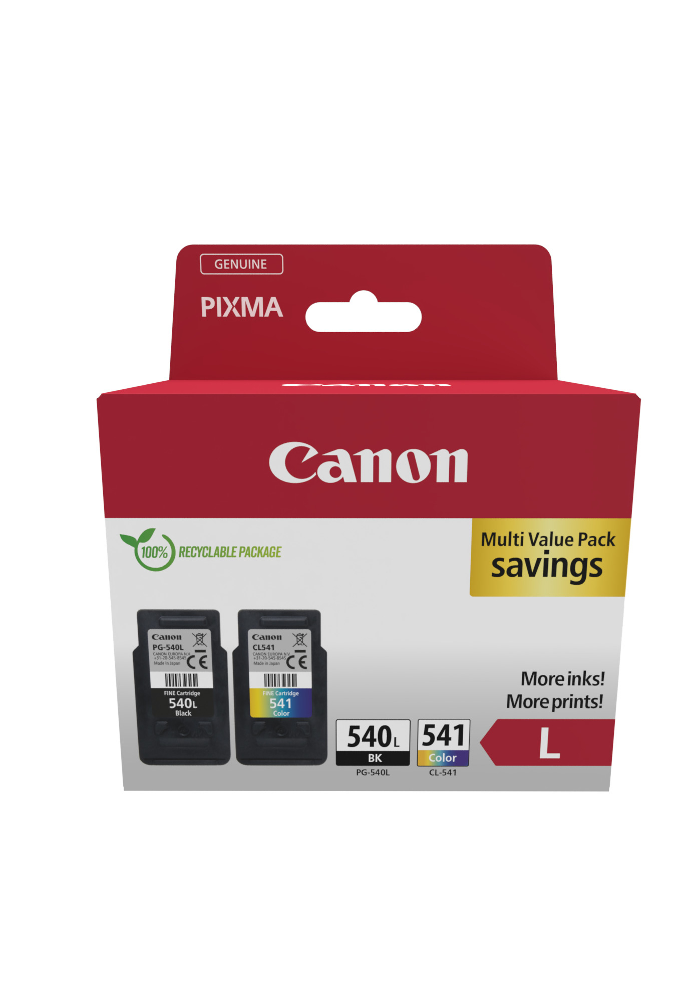 Canon 5224B013/PG-540L+CL-541XL Printhead cartridge multi pack...