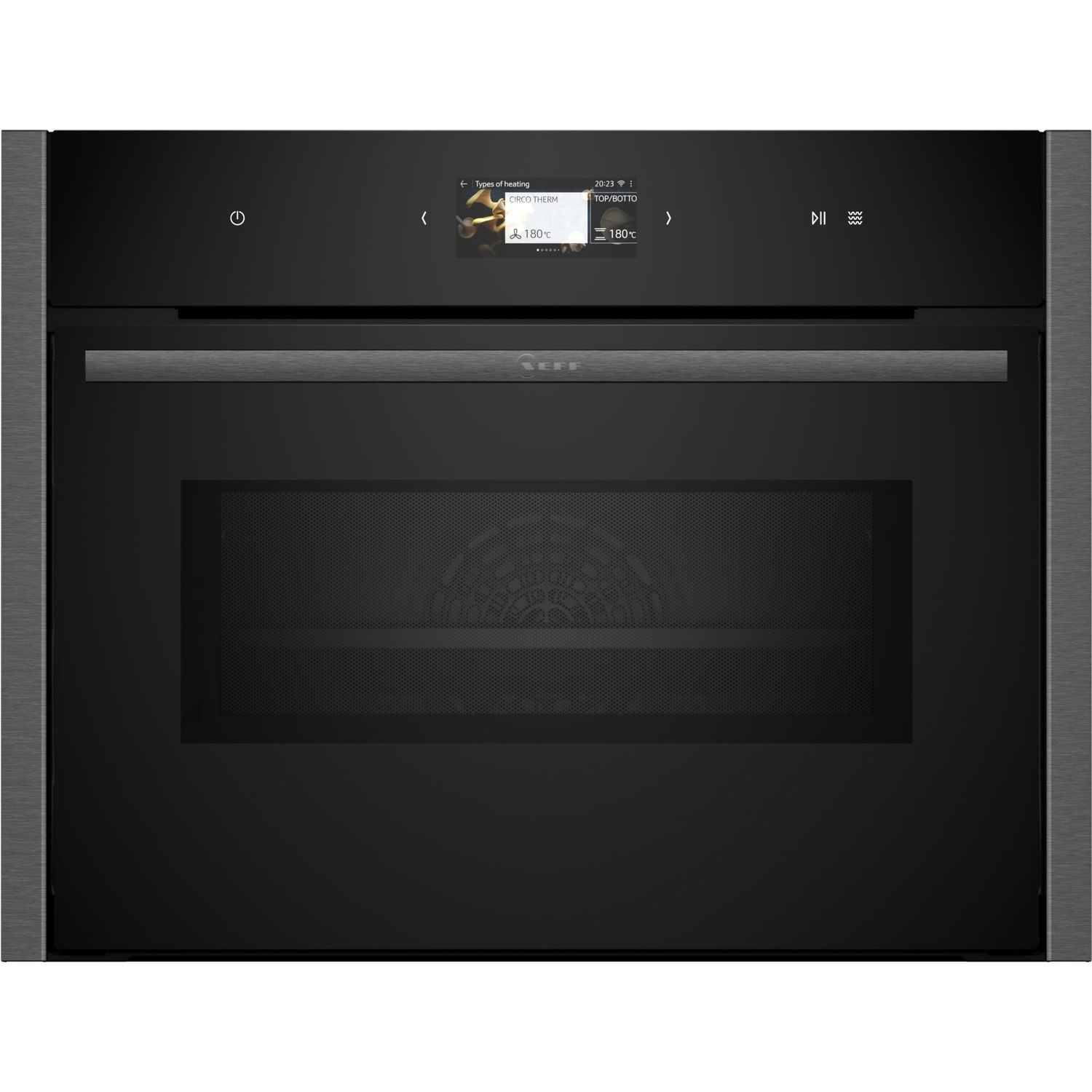 Photos - Oven Neff N90 Built-In Combination Microwave  - Graphite C24MS31G0B 