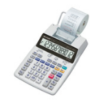 Sharp EL-1750V calculator Pocket Printing White