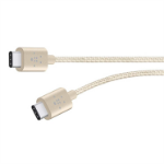 Belkin F2CU041BT06-GLD USB cable 1.8 m USB C Male Gold