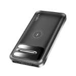 LogiLink PA0305 power bank Lithium Polymer (LiPo) 8000 mAh Wireless charging Black