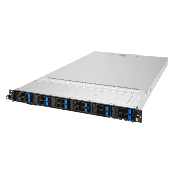 Image of ASUS RS700A-E12-RS12U Socket SP5 Rack (1U) Black, Steel