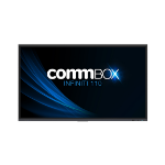 COMMBOX CBII110 interactive whiteboard 2.79 m (110") 3840 x 2160 pixels Touchscreen Black, Grey