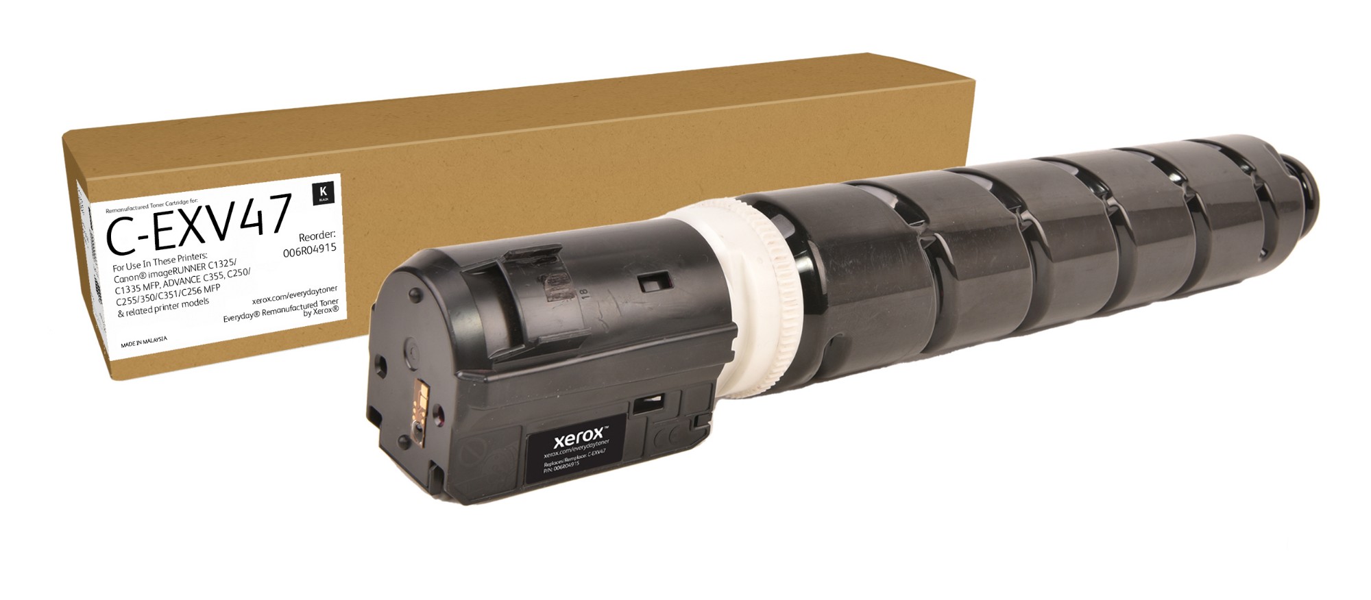 Xerox 006R04915 Toner black, 19K pages (replaces Canon C-EXV47) for Canon iR-C 250