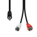 ProXtend 3-Pin o 2 x RC Cle M-M