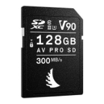 Angelbird Technologies 128GB Angelbird AV PRO MK2 SD UHS-II V90 Memory Card 300MB/s Read 280MB/s Write