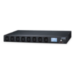 PLANET IP-based 8-port Switched power distribution unit (PDU) 8 AC outlet(s) 1U Black