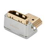 Lindy 41505 tussenstuk voor kabels HDMI Type A (Standard) HDMI Type A (Standaard) Metallic