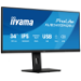 iiyama ProLite 34” IPS ultra-wide flat screen with PiP, PBP and height adjustable stand