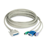 Black Box EHN230D-0010 KVM cable White 3 m