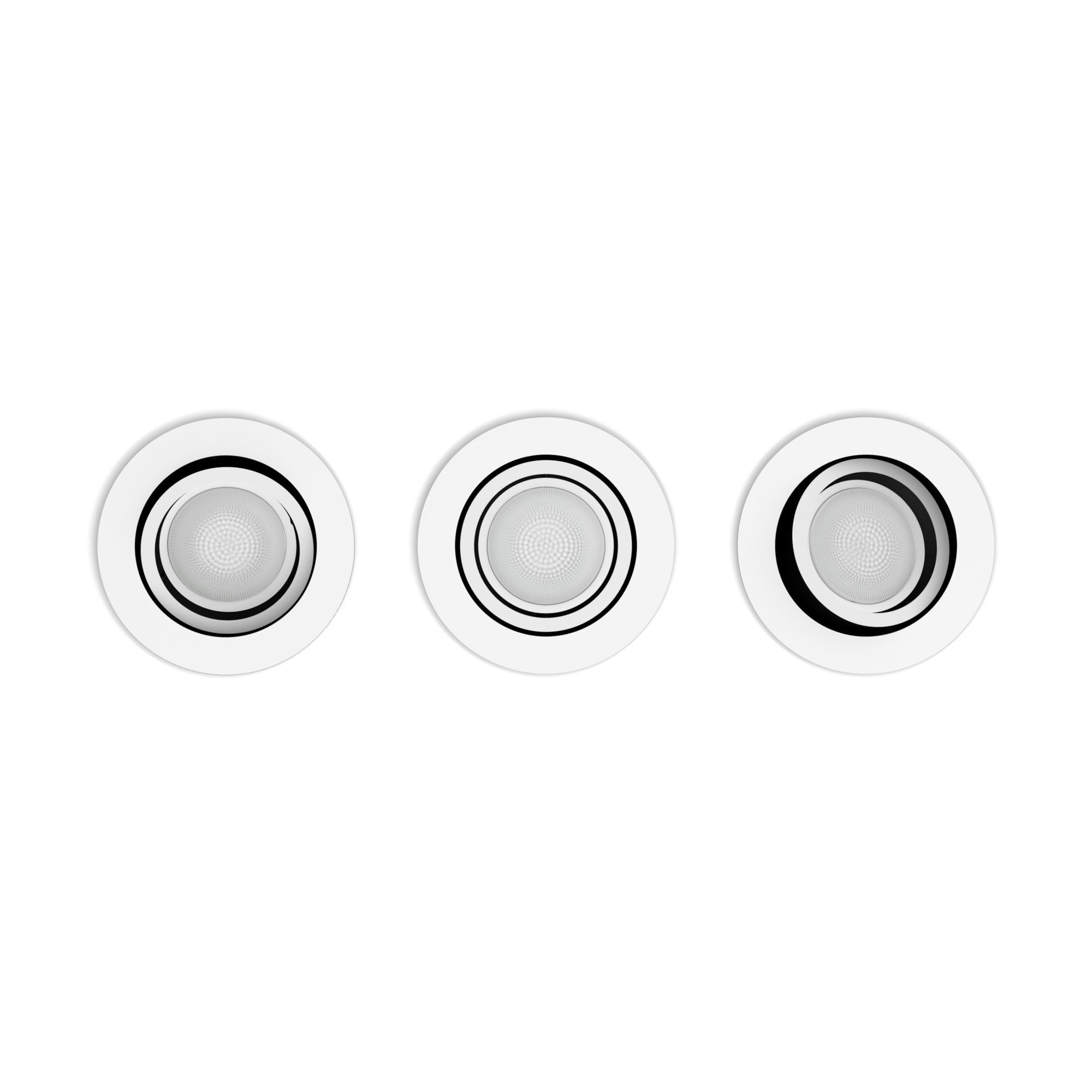 Philips Hue White and colour ambience 3-pack Centura recessed spotlight