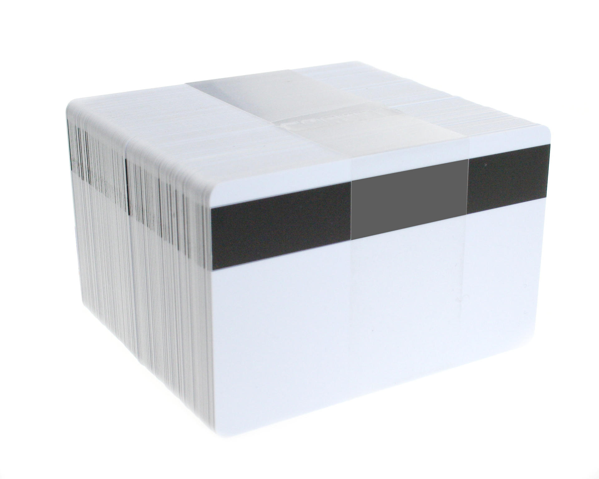 Image of Dyestar Blank White 760-Micron PVC Cards With Lo-Co Magnetic...