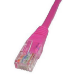 Cables Direct 2m CAT5e UTP networking cable Pink