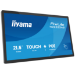 iiyama TW2223AS-B3P Signage Display Interactive flat panel 54.6 cm (21.5") Wi-Fi 450 cd/m² Full HD Black Touchscreen Built-in processor Android 24/7
