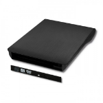 Qoltec External USB 2.0 12.7mm SATA Optical Drive Case optical disc drive DVD-ROM Black