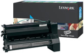 Lexmark C780A1CG Toner cartridge cyan return program, 6K pages/5% for Lexmark C 780/782
