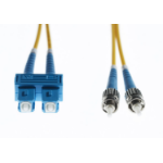 4Cabling 5m SC-ST OS1 / OS2 Singlemode Fibre Optic Cable : Yellow