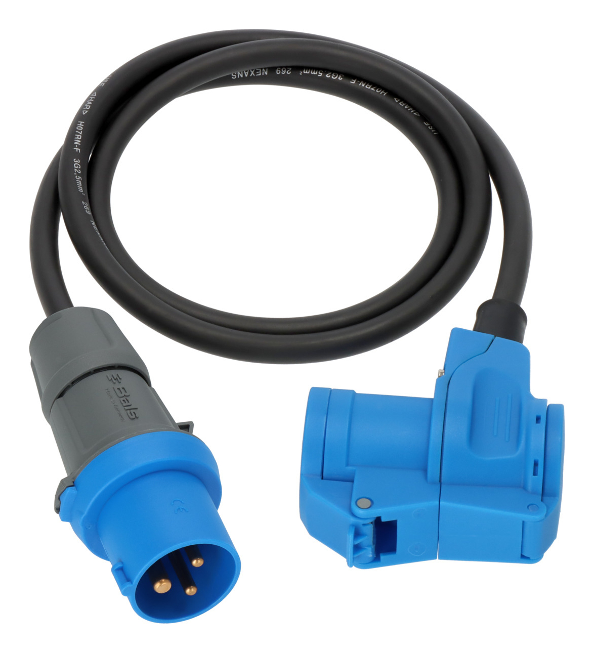 EU Product - Adapter-Leitung 1,5m H07RN-F3G2.5 sw Stecker thumbnail