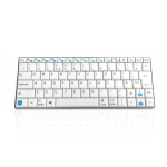 Accuratus KYB-MAXIMUS-W-UK keyboard Universal Bluetooth QWERTY English White