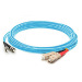 Titan 3-DX-SC-ST-5-AA InfiniBand/fibre optic cable 5 m Aqua colour