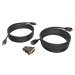 Tripp Lite P782-010-DH toetsenbord-video-muis (kvm) kabel Zwart 3 m