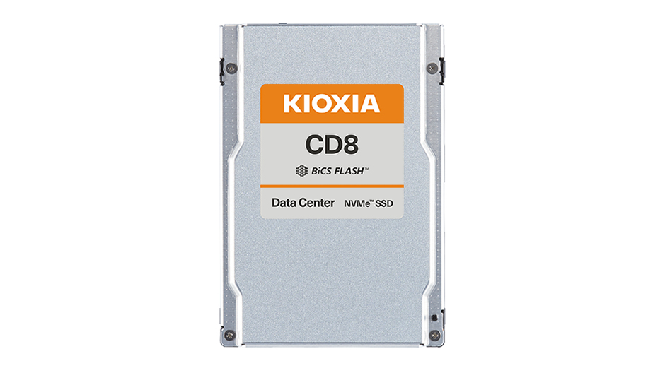 Image of Kioxia CD8-R 2.5" 1.92 TB PCI Express 4.0 BiCS FLASH TLC NVMe