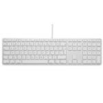 LMP 17610 toetsenbord Kantoor USB QWERTY Nederlands Zilver