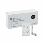 4Cabling 040.0.0099.10PACK socket-outlet White